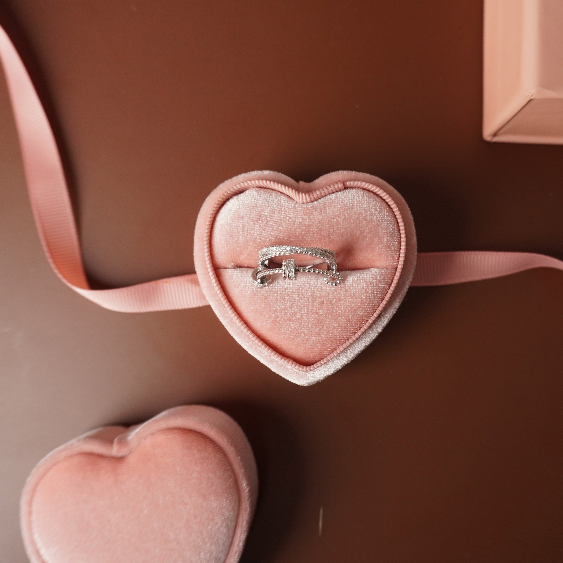 To My Grand Daughter - Tri Band Infinity Fidget Ring