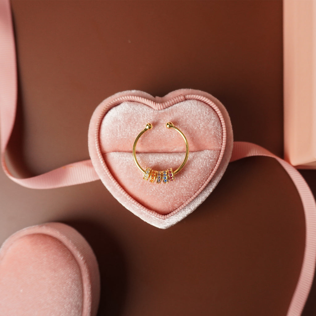 To My Daughter - Dainty Fidget Ring