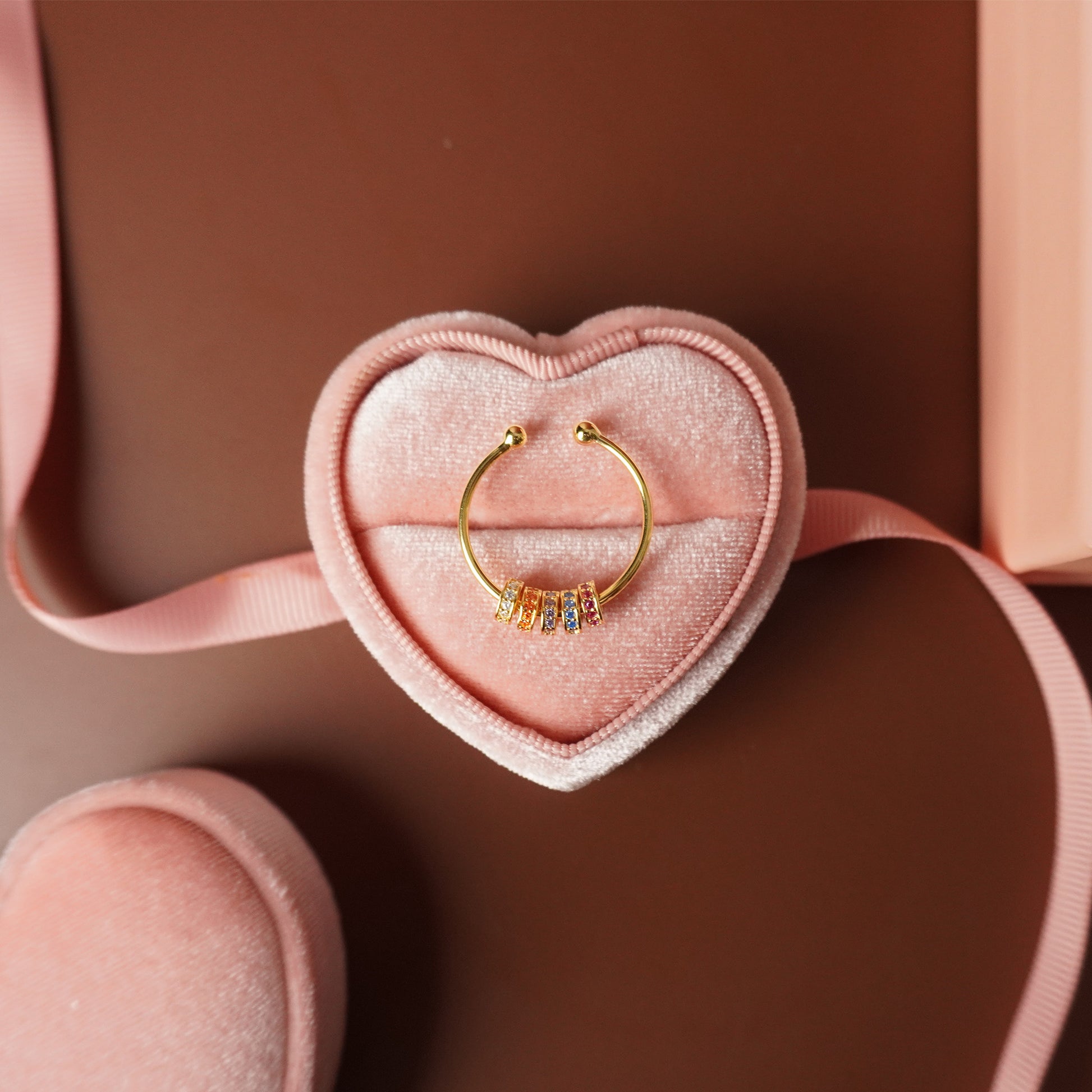 To My Grand Daughter - Dainty Fidget Ring