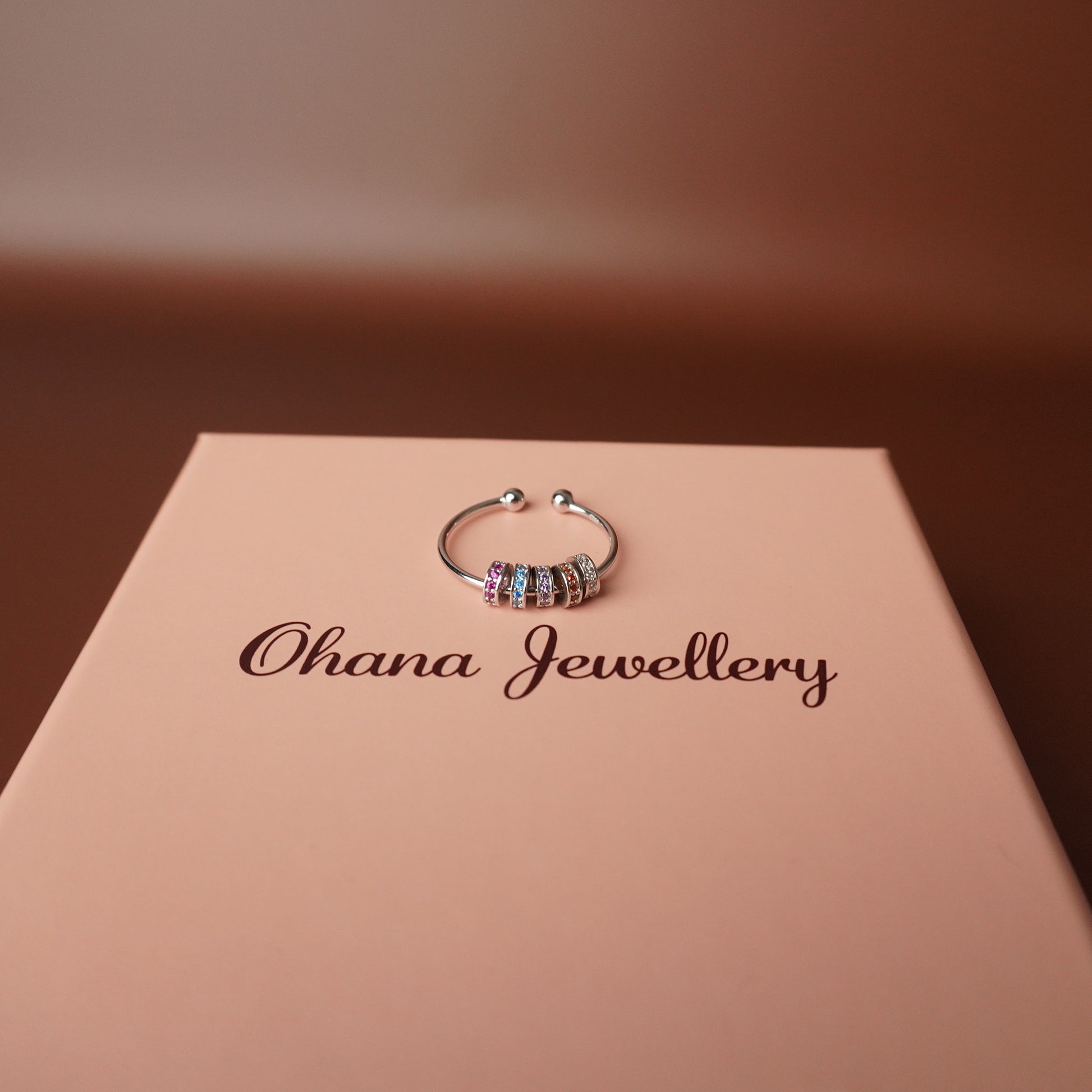 To My Grand Daughter - Dainty Fidget Ring