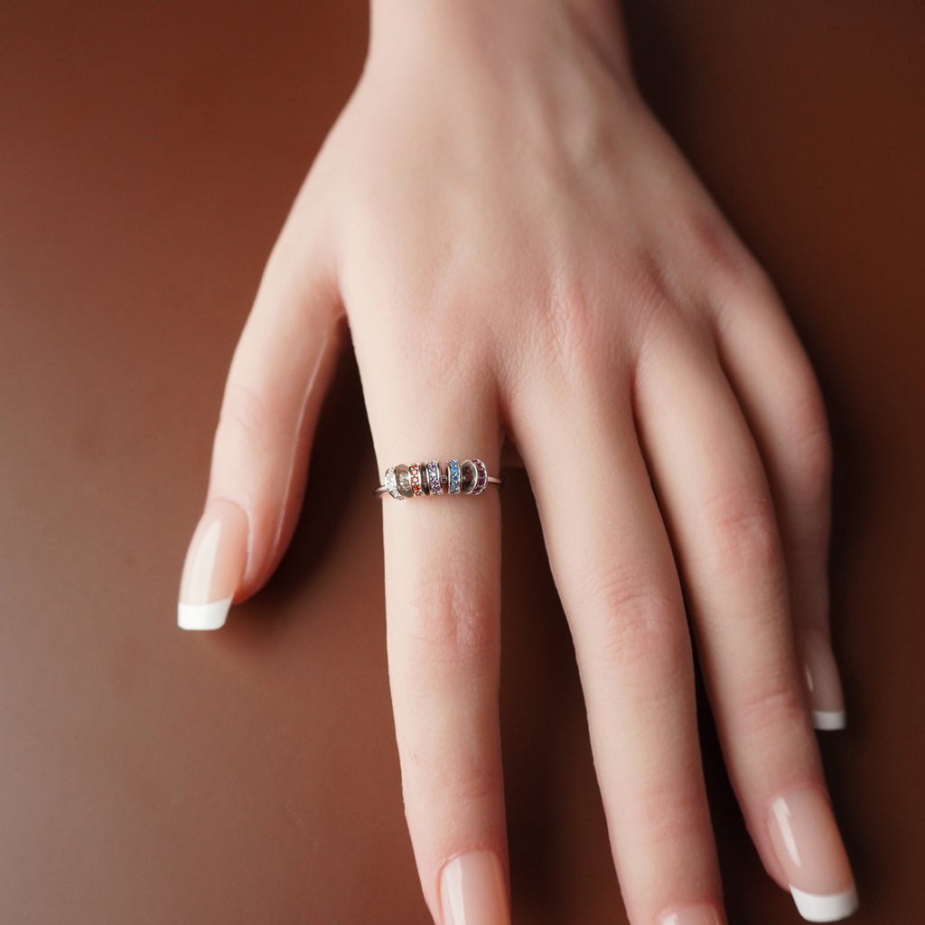 To My Daughter - Dainty Fidget Ring