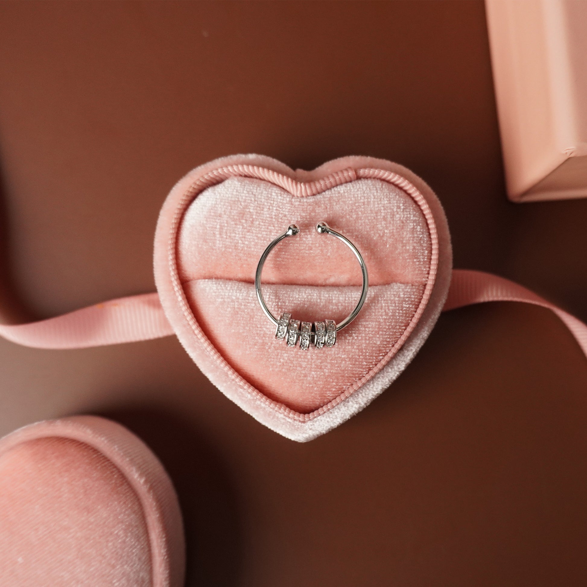 To My Grand Daughter - Dainty Fidget Ring