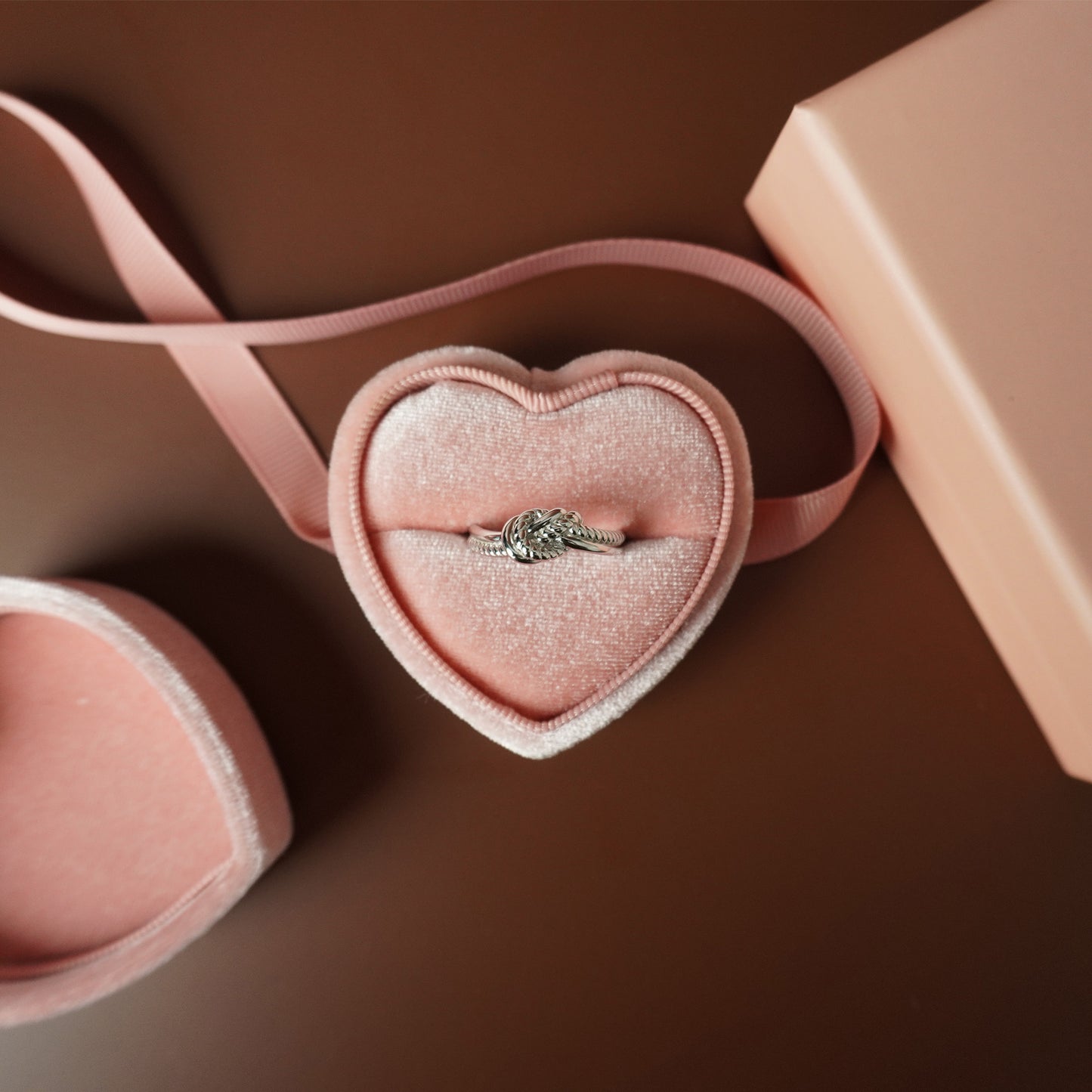 To My Best Friend - Eternal Bond Simple Hand Knot Ring
