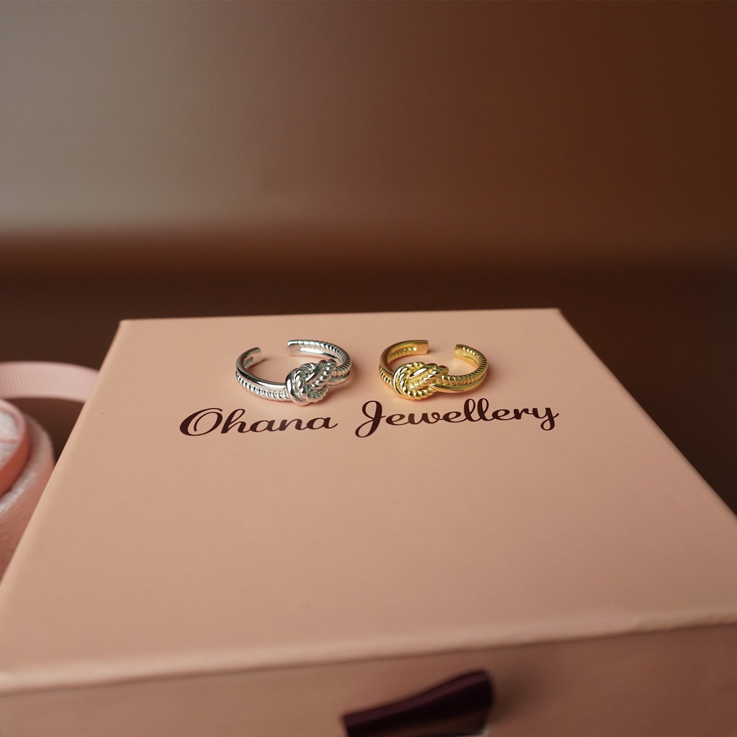 To My Best Friend - Eternal Bond Simple Hand Knot Ring