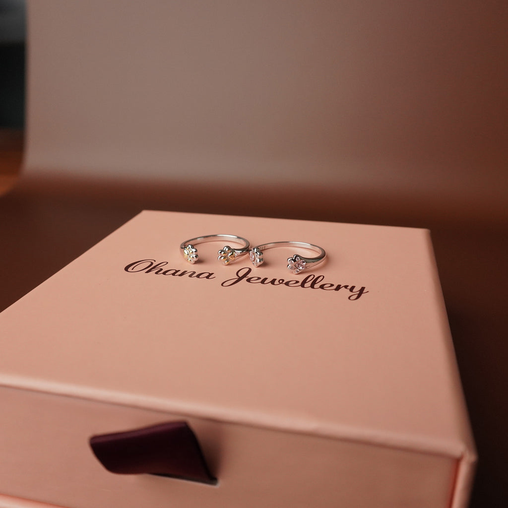 Eternal Paw Hug Ring