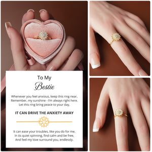To My Best Friend - You Are My Sunshine Fidget Ring