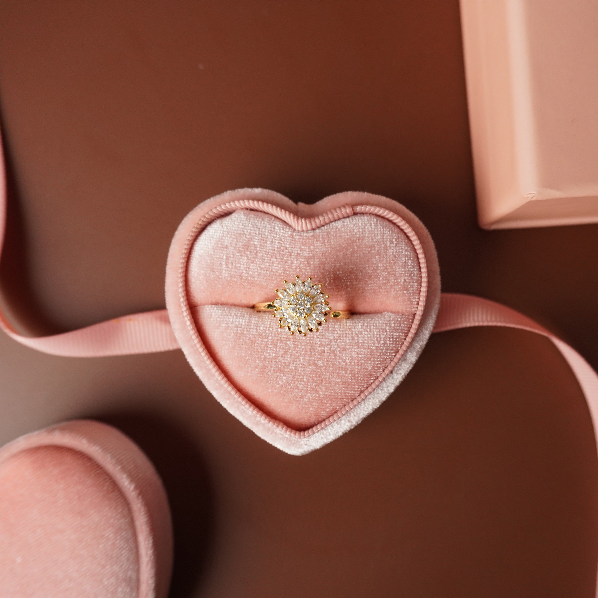 To My Grand Daughter - You Are My Sunshine Fidget Ring