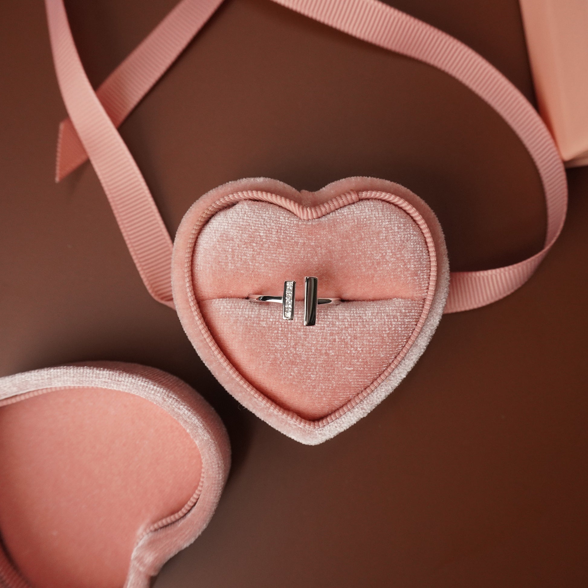 To My Grand Daughter - Our Unbroken Bond Through Thick and Thin Ring With Zirconia Stones