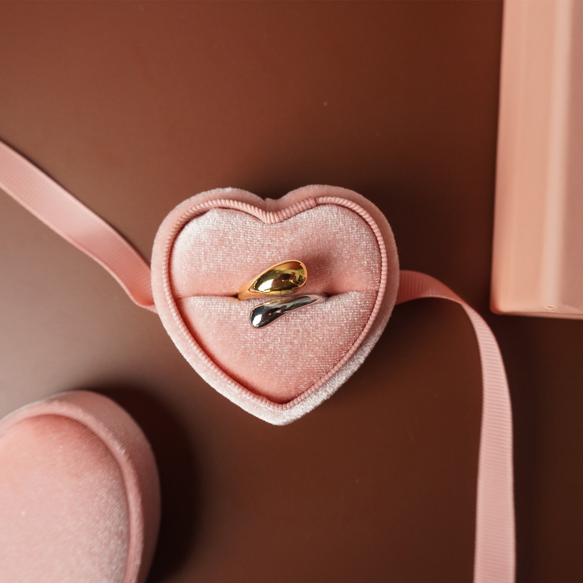 To My Grand Daughter - Through Thick and Thin Teardrop Ring