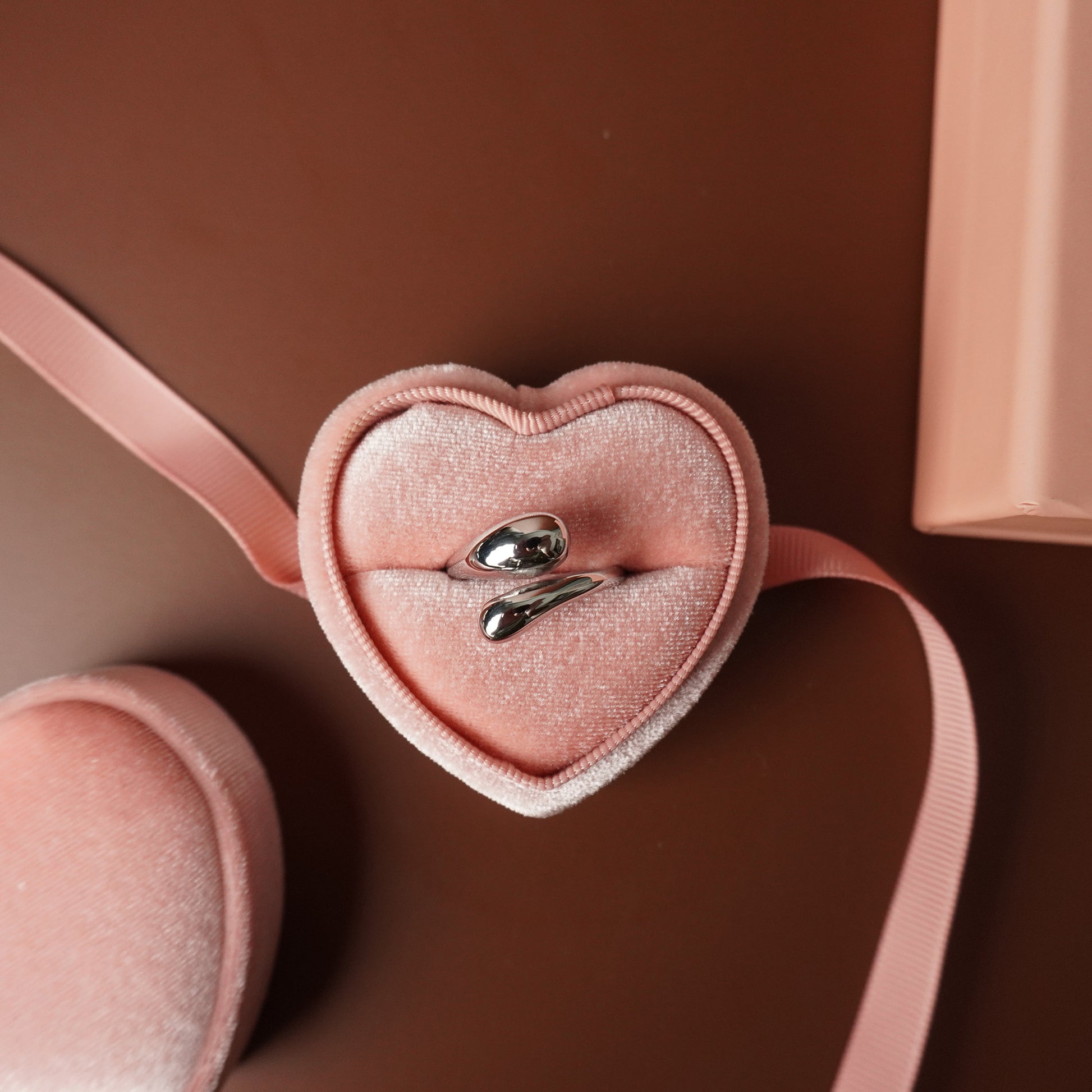 To My Grand Daughter - Through Thick and Thin Teardrop Ring