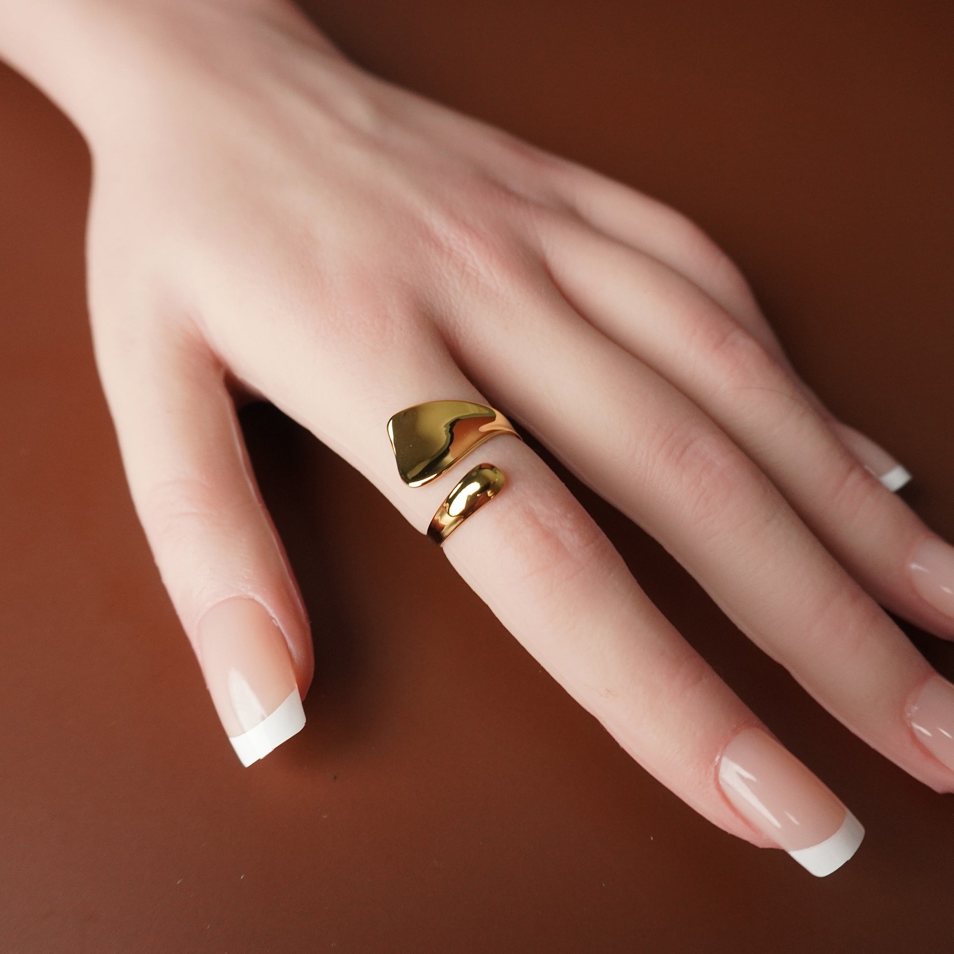To My Grand Daughter - Through Thick and Thin Chunky Ring