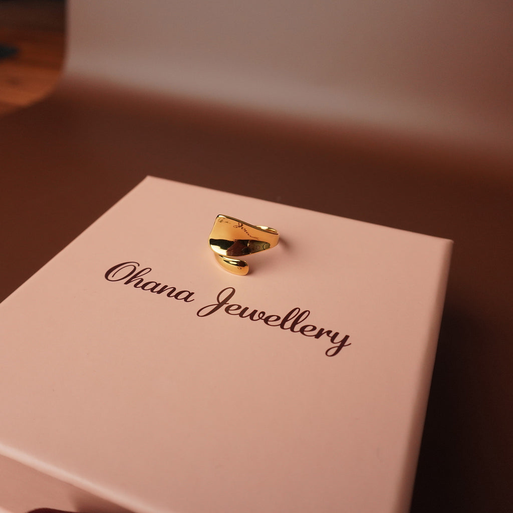 To My Mum - Unbroken Bond - Through Thick and Thin Chunky Ring