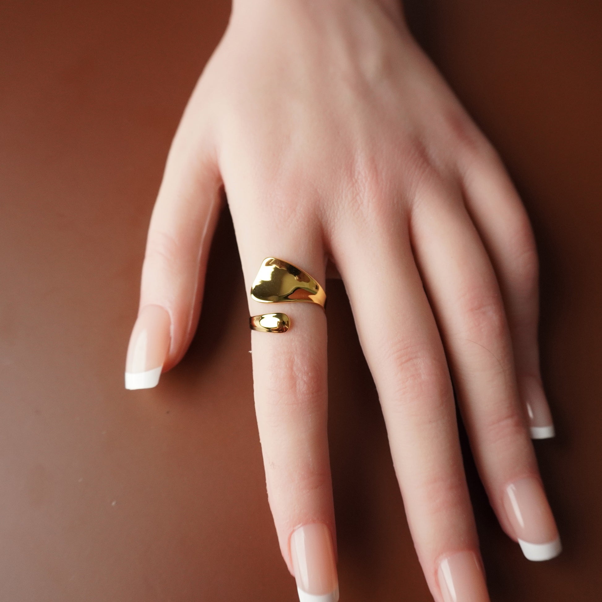 To My Grand Daughter - Through Thick and Thin Chunky Ring